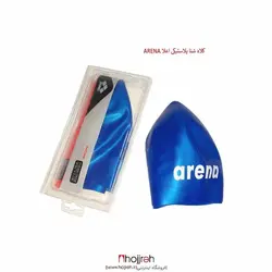 کلاه شنا پلاستیکی اعلا آرنا ARENA مشکی کد VM483