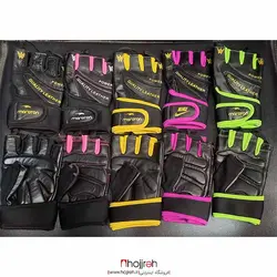 دستکش بدنسازی زنانه مچ دار کد VM366