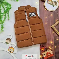 پافر بچه گانه قهوه ای شتری CC اسپرت مناسب برای 5 تا 11 سال کد BC41