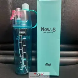 قمقمه اسپری شو ورزشی  ۶۰۰ میل new button کد VM405