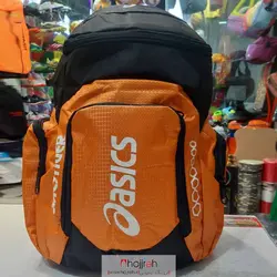 کوله ورزشی آسیکس ASICS نارنجی مشکی کد VM17