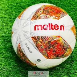توپ فوتبال مولتن molten پرسی سه لایه سایز 5 کد vm578