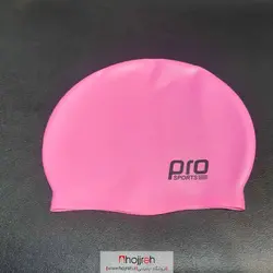 کلاه شنا پرو اسپورتس PRO SPORTS صورتی کد VM601