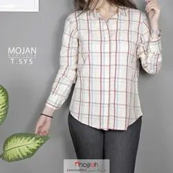 شومیز کلاسیک آستین بلند T.SYS اورجینال کد ZH04