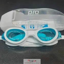 عینک شنا کیفی پرو PRO سفید کد VM646