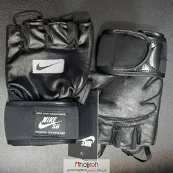 دستکش بدنسازی انگشتی نایک NIKE سایز مردانه مشکی کد VM668
