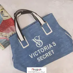 ساک استخری و باشگاهی ویکتوریا سکرت VICTORIA SECRET آبی کد HK133