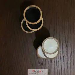 تخته نرد مدرن چوب راش و بلوط همراه با متعلقات کد TNS599