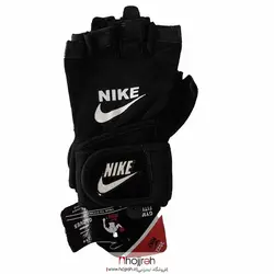 دستکش بدنسازی نایک NIKE مشکی کد VM768