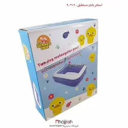 استخر بادی کودک مستطیلی  90 * 120 * 40 کد VM831