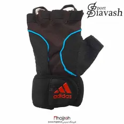 دستکش بدنسازی نیمه انگشتی مردانه برند ADIDAS کد SI96