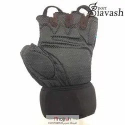 دستکش بدنسازی نیمه انگشتی مردانه برند ADIDAS کد SI96