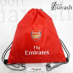 کوله پشتی ورزشی (شوزبگ - shoes bag) طرح آرسنال کد SI78