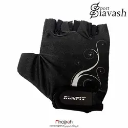 دستکش بدنسازی نیمه انگشتی دخترانه برند Run Fit کد SI96