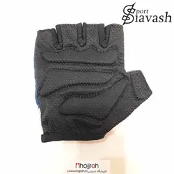 دستکش بدنسازی نیمه انگشتی دخترانه برند GYM LINE کد SI96