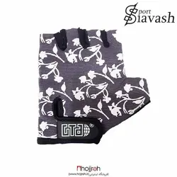 دستکش بدنسازی نیمه انگشتی دخترانه برند GTA کد SI96