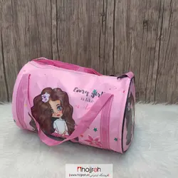 ساک ورزشی بچه گانه طرح Every Girl Is Like a Doll کد RO70