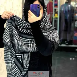 روسری دور دوزی شده کد A3