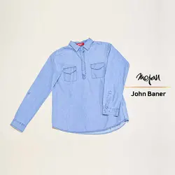 شومیز دنیم برند JOHN BANER  کد ZH09