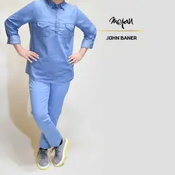 شومیز دنیم برند JOHN BANER  کد ZH09