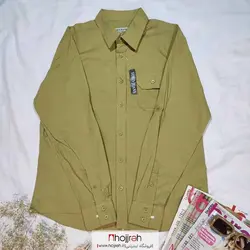 شومیز وارداتی برند suko jeans رنگ سبز کد NL15