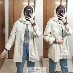 شومیز وارداتی برند suko jeans رنگ کرم روشن کد NL15