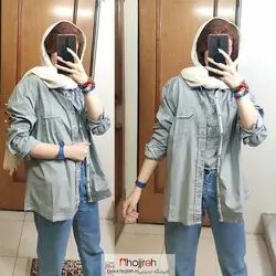 شومیز وارداتی برند suko jeans رنگ طوسی کد NL15