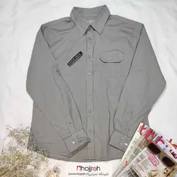 شومیز وارداتی برند suko jeans رنگ طوسی کد NL15