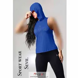 تاپ کلاه دار RUN فلامنت کد S207