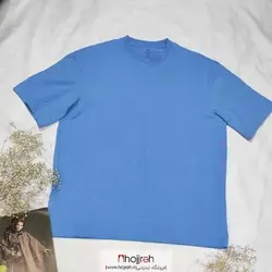 تیشرت نخی آبی اچ اند ام H&M کد NL13