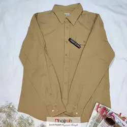 اطلاعات ، قیمت و خرید شومیز وارداتی برند suko jeans رنگ کرم تیره کد NL15