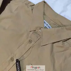 اطلاعات ، قیمت و خرید شومیز وارداتی برند suko jeans رنگ کرم تیره کد NL15