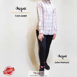 شومیز کلاسیک برند T.SYS SHIRT  کد ZH04
