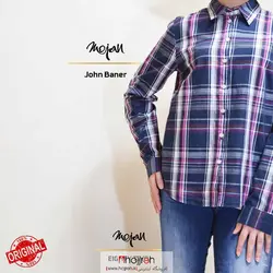 شومیز کلاسیک برند JOHN BANER  کد ZH02