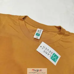 تیشرت نخی بیسیک خردلی برند lane seven کد NL17
