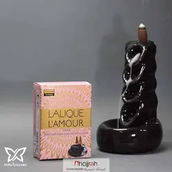 عود آبشاری ادکلنی رایحه لالیک لامور LALIQUE L'Amour برند دراشان DARSHAN کد P14