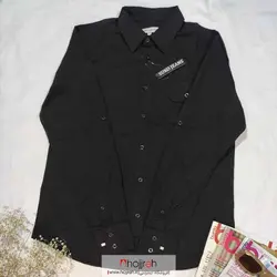 شومیز وارداتی برند suko jeans رنگ مشکی کد NL15