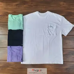 تیشرت سایز بزرگ آستین پاکتی مردانه کد MB07