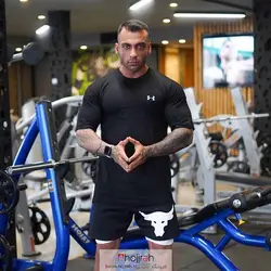تیشرت بدنسازی و باشگاهی آندر آرمور UNDER ARMOUR کد S221
