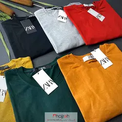 تیشرت زارا ZARA نخ پنبه ( ۵ رنگ ) کد S225
