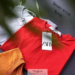تیشرت زارا ZARA نخ پنبه ( ۵ رنگ ) کد S225