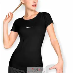 تیشرت ورزشی زنانه نایک NIKE رنگ مشکی / قرمز / زرد / سفید / آبی کد VM333