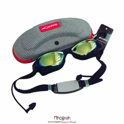 عینک شنا اسپیدو SPEEDO مشکی ضد بخار کیف دار کد VM227