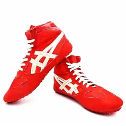 کفش کشتی اسیکس asics قرمز کد VM361