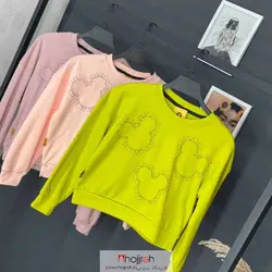 کراپ آستین بلند پاییزه لش کد BC03