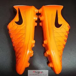 کفش فوتبال نایک NIKE نارنجی کد VM387
