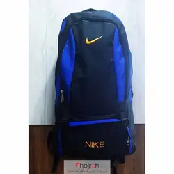 کیف کوله نایک NIKE مشکی آبی کد VM386