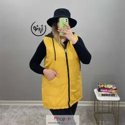 پافر دورو زرد / مشکی کد AM09