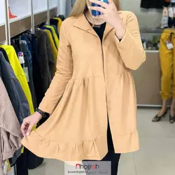 مانتو عروسکی پیله دار کد AL98