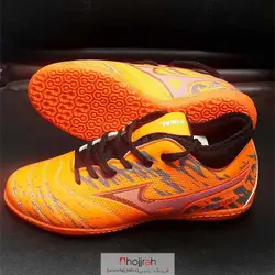 کفش فوتسال میزانو Mizuno نارنجی کد VM137